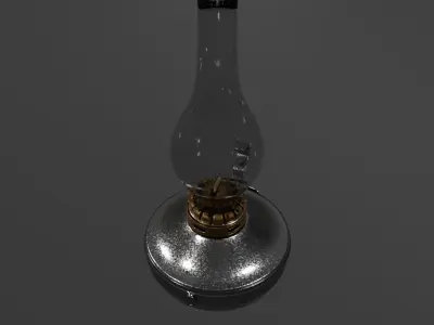 Kerosene lamp 3D model order