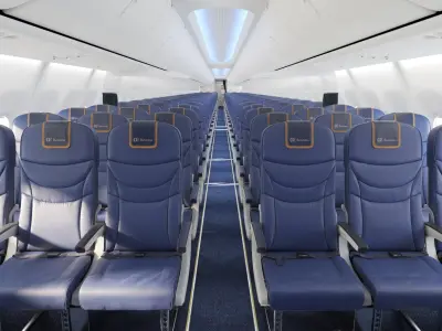  3D Boeing B737 Interior Cabin 
