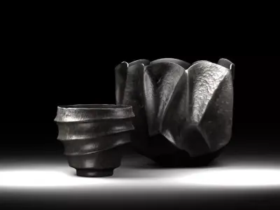 Copper Bowls 3D model