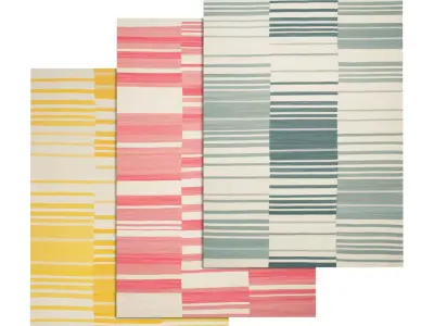 Rug Set 170 3D model