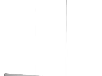 Vega LED Linear Suspension 3D model