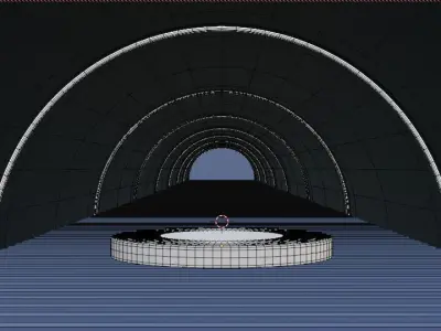 3D model of an abstract design 3D model