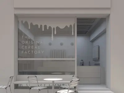 equipped cereal store 3D model