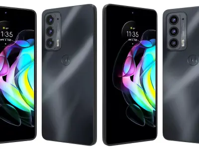 Motorola Edge 20 Frosted Grey 3D model