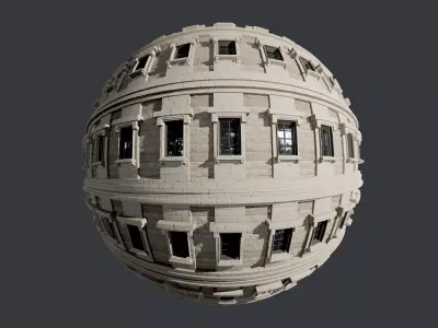 Building Facade Seamless PBR Texture 21 Texture