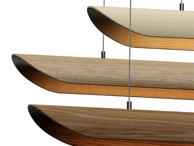 Canoe Lamp 3D model