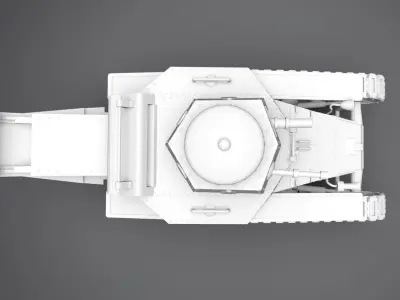 T18 Tank scale model 3D print model