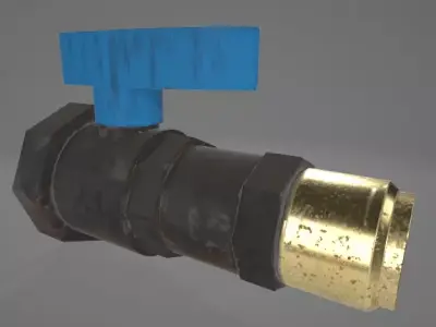 Old Waterfaucet 3D model