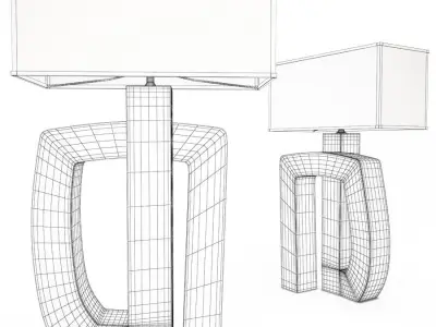 Table Lamps Arobase 3D model