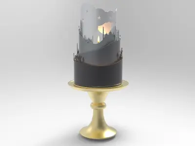 Arabian night lamp 3D print model