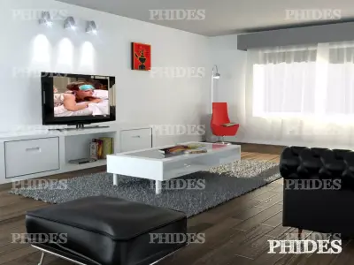 Living Room 3D model