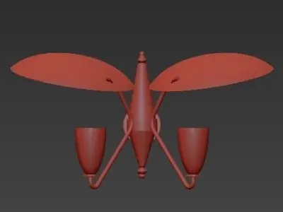 Wall lights 3 3D model