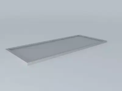 Door glass and aluminum door window and alumin Free 3D model