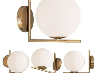 Sconce Flos IC Lights Family Michael Anastassiades  3D model