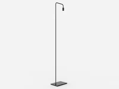 Pipe Floor Lamp Free 3D model