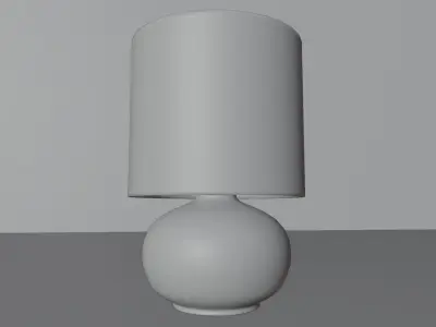 Desk Lamp TVARFOT - IKEA 3D model