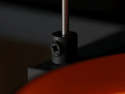 LIGHT GUIDE 4 RING PENDANT By SONNEMAN - A Way of Light 3D model