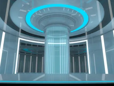 Sci Fi Room 3D model