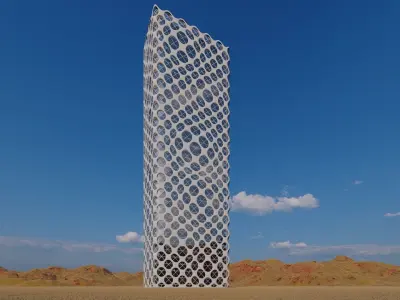 Future building 08 3D model