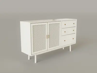 Accent Chest Free low-poly 3D model