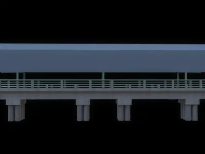 Bridge A 3D model