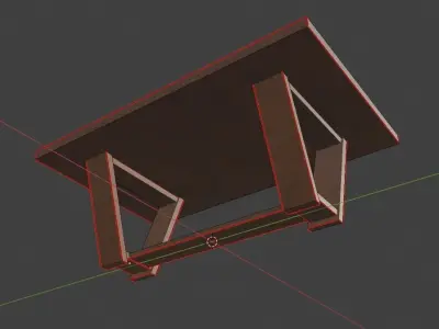 Mesa-table Free 3D model