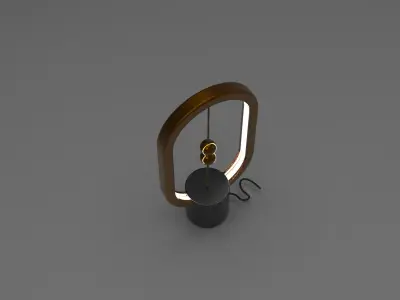 LED LIGHT TABLE LAMP Low-poly 3D model