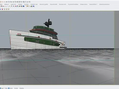 Ocean for Rhino 3 3D model 3D model