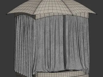 Outdoor Camping tent 3D model