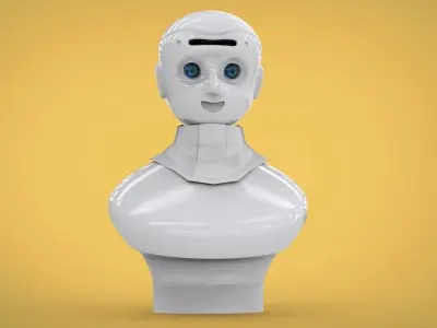 Robot concept 3D model