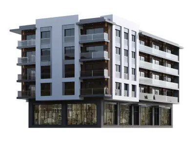 Modern Apartment  1 3D model