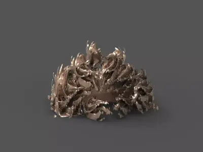 Hell pyramid Top  3D model