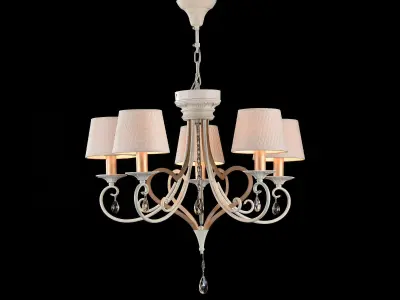 Chandelier Elegant Enna ARM548-05-WG Maytoni Classic Free 3D model
