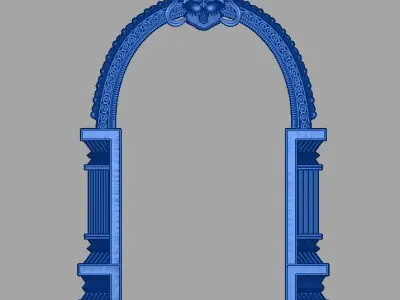 door design 55 3D model