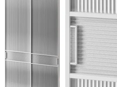 Slide glass door 3D model