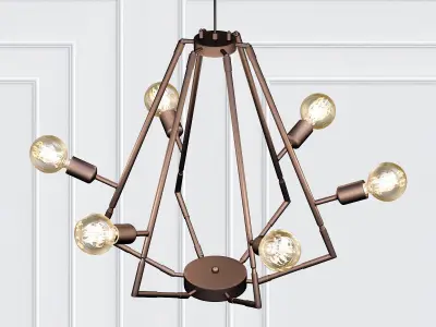 Colorado Chandelier 3D model