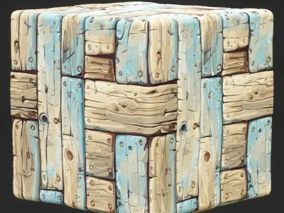 Stylized Wood Seamless Texture  Texture