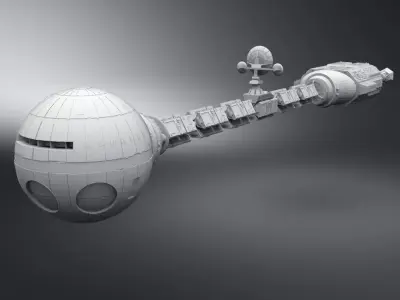 Discovery 1 scale model 3D print model