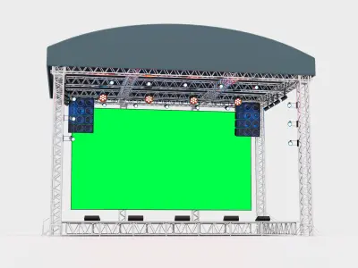 Concert Stage 05 3D model