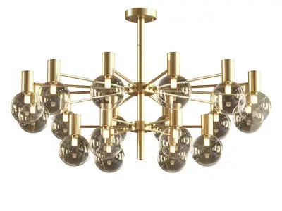 Aliexpress modern chandelier 3D model buy