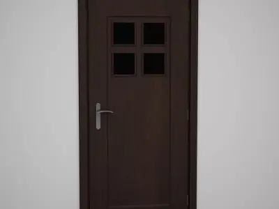 CGAxis Door 3D model