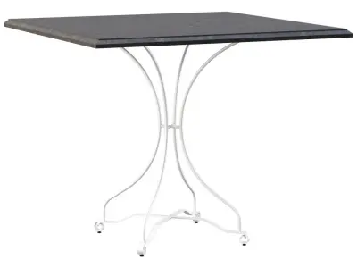 Manutti Firenze Square Table  Low-poly 3D model
