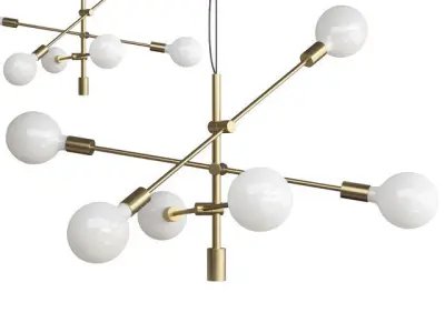 Mobile Ceiling Chandelier 3D model