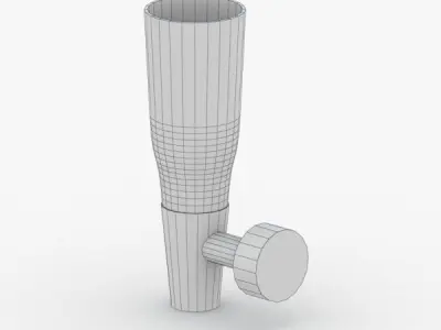 1467 - Bra Lamp Low-poly 3D model