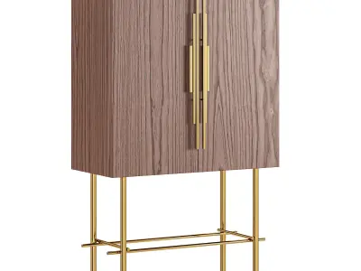 Ellender Bar Cabinet 3D model