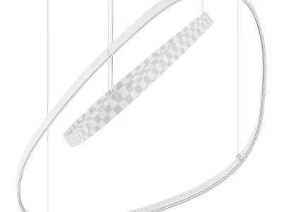 Cattelan Italia MAGELLANO Hanging lamp 3D model
