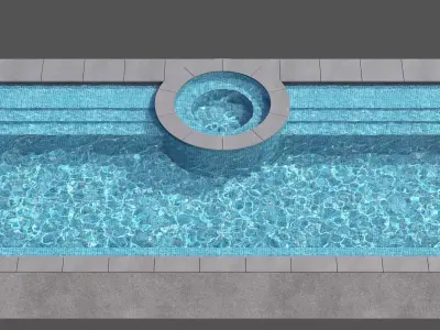 SWIMMING POOL NO112 A 3D model