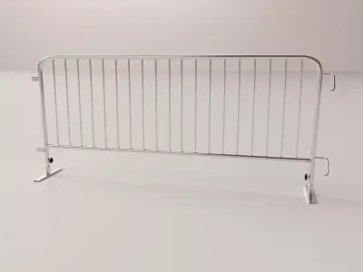 Crowd Barrier 3D model