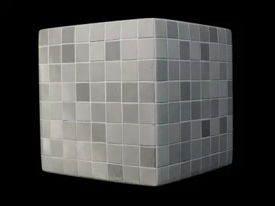 12 PBR Small Zelij Tails Textures For Archviz Texture