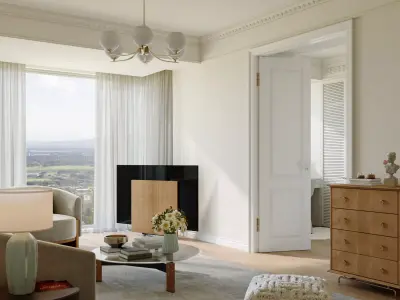 French-style living room 3D model